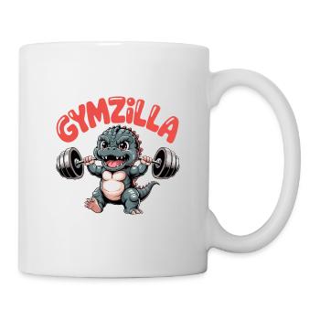 Gymzilla – Motivations-Gym-Zitat - Tasse - Weiß - Rechts