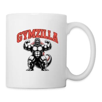 Gymzilla – Motivations-Gym-Zitat - Tasse - Weiß - Rechts