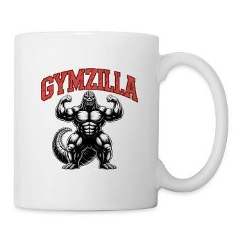Gymzilla - Motivational Gym Quote - Tasse - Weiß - Rechts
