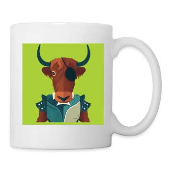 HUMAN BULL - baby & kids - Mug - white - Right