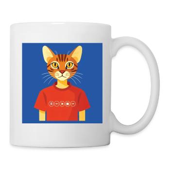 HUMAN CAT - baby & kids - Mug - white - Right