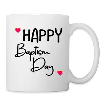 Happy Baptism Day - Mug - white - Right