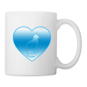 Chat - Mug blanc - blanc - Droite