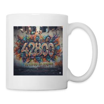 Graffiti 42800 Du verlierst den Verstand - Tasse - Weiß - Rechts