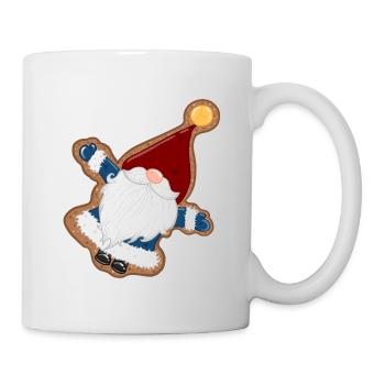 BiscuitSanta in a gingerbread frame - Mug - white - Right