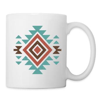 Südwestliche Wüste - Tasse - Weiß - Rechts