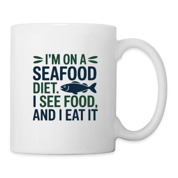 I'm Here For The Snacks And The Science Dietitian  - Mug - white - Right