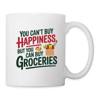 Ernährungsnerd und stolzer Ernährungsberater - Tasse - Weiß - Rechts
