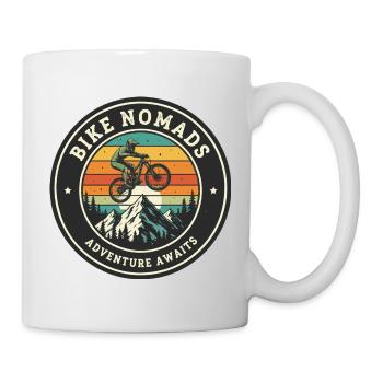 Bike Nomads Sunset Ridge - Tasse - Weiß - Rechts