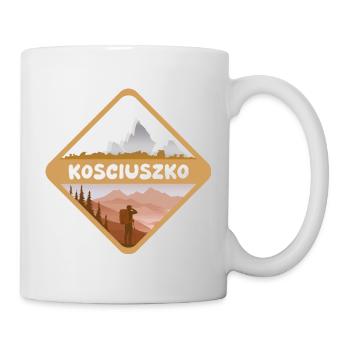 Kosciuszko as nature - Mug - white - Right