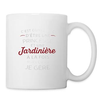 Princess Gardener – It's Complicated But I Manage - Mug - white - Right