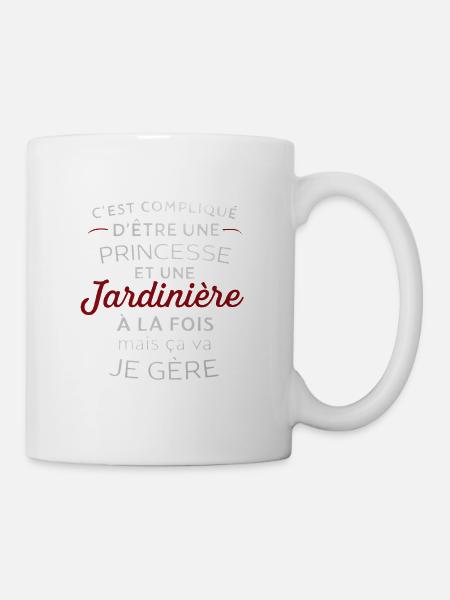 Prinzessin Gardener – Es ist kompliziert, aber ich schaffe das - Tasse - Weiß