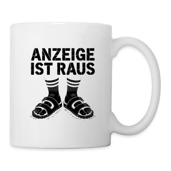 Ad Is Out - German Alman Memes Memeshirt - Mug - white - Right