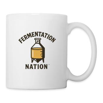 Fermentation Nation - Mug blanc - blanc - Droite