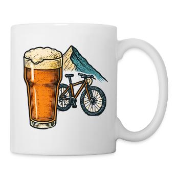 Beer trip on the Alpine Trail - Mug - white - Right