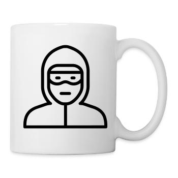 Hacker - Tasse - Weiß - Rechts