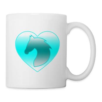 horses - Mug - white - Right