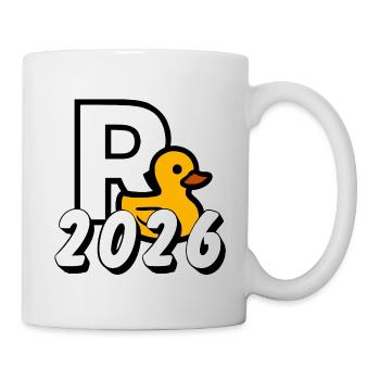 Rente 2026 , R Ente 2026 - Tasse - Weiß - Rechts