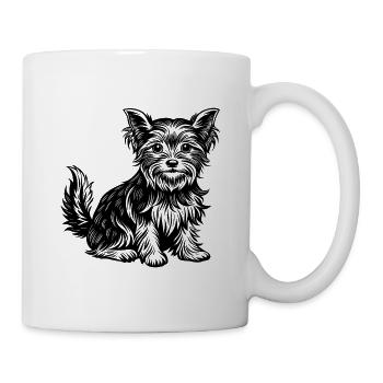 Yorkshire terrier - Mug - white - Right