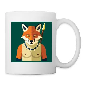 HUMAN FOX - baby & kids - Mug - white - Right