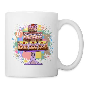 Cake - Mug - white - Right