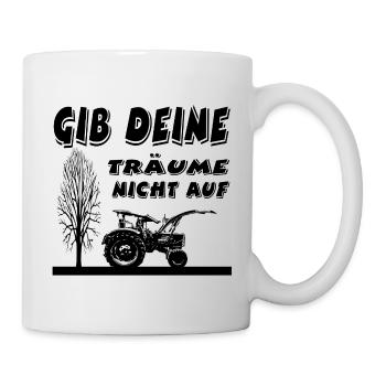 Tractor - Mug - white - Right