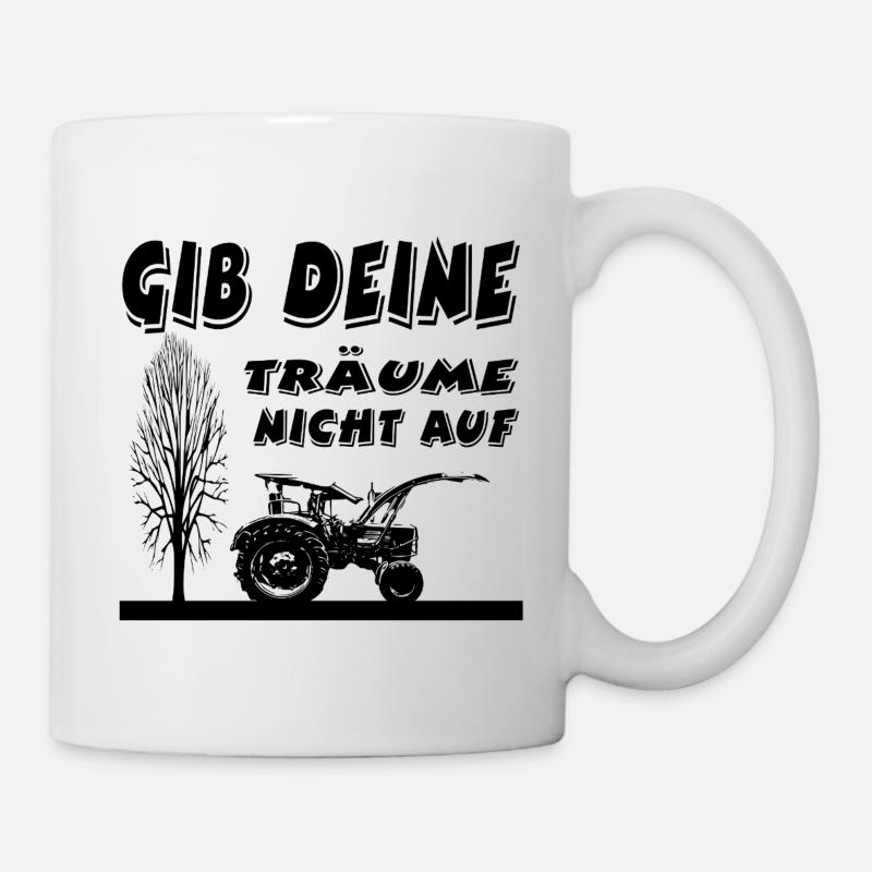 Traktor - Tasse - Weiß