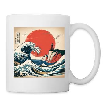 Rügen Baltic Sea Japan Style - Mug - white - Right