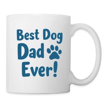 Best Dog Dad Ever Bester Hunde Papa - Mug - white - Right
