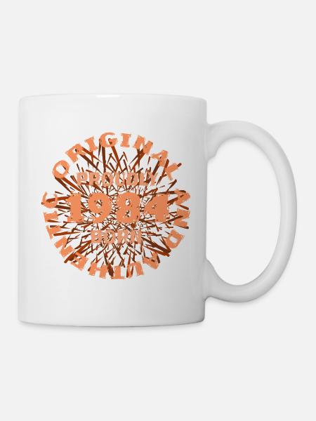 Prozent 1984 - Tasse - Weiß