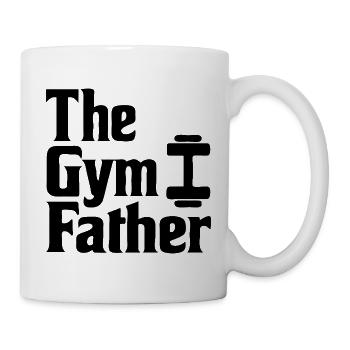 La typographie de style Gym Father Mafia - Mug blanc - blanc - Droite