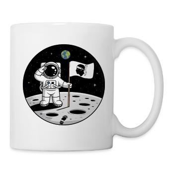 Norman Astronaut Normandy Pride Weltraumhumor - Tasse - Weiß - Rechts