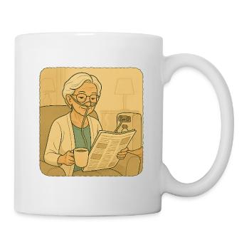 Ventilation therapy - Mug - white - Right