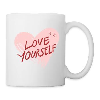 love yourself - Mug - white - Right