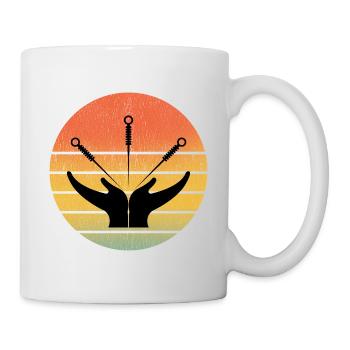Lizenzierter TCM-Praktizierender Experte in therapeutischer Betreuung - Tasse - Weiß - Rechts