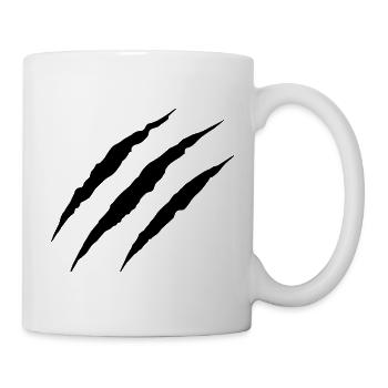 Wolf Scratch - Mug - white - Right