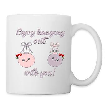 Hanging Out Christmas Friends - Mug - white - Right