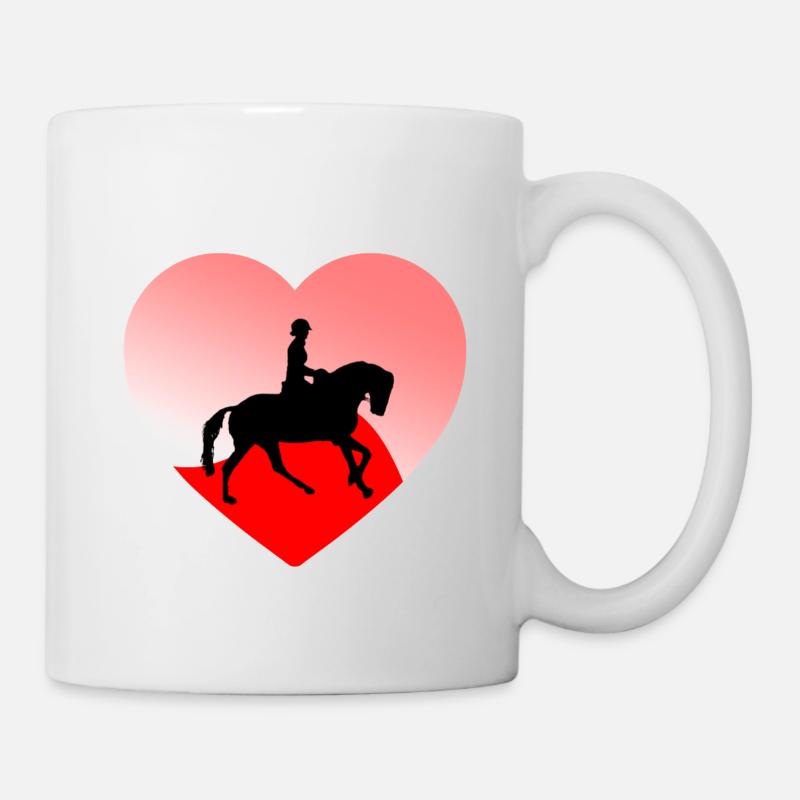 Pferde - Tasse - Weiß