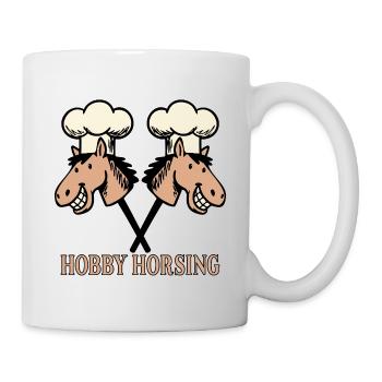 Funny Cooking Hobby Horsing - Mug - white - Right