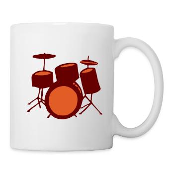 Batterie Crépuscule Rouge-Orange - Tasse - Weiß - Rechts