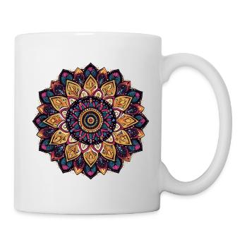 Living Mandala Flower - Mug - white - Right