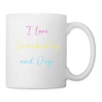 Scrapbook Scrapbooking - Mug blanc - blanc - Droite