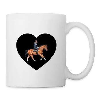 horses - Mug - white - Right