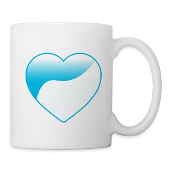 Liebe - Tasse - Weiß - Rechts