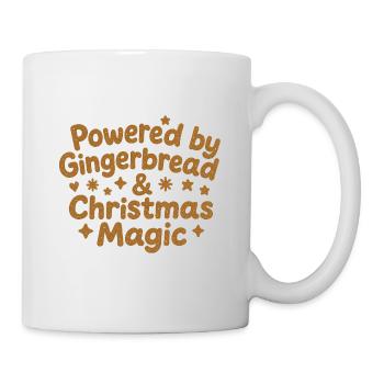Magie de Noël en pain d’épices - Mug blanc - blanc - Droite
