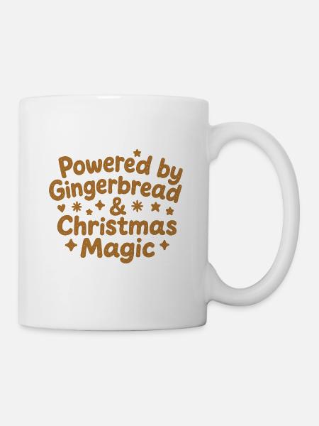 Gingerbread Christmas Magic - Mug - white