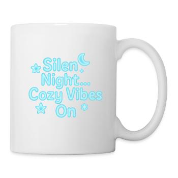 Silen Night Neon Cozy Vibes - Tasse - Weiß - Rechts