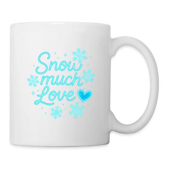 Snow Much Love Neon Lettering - Mug - white - Right