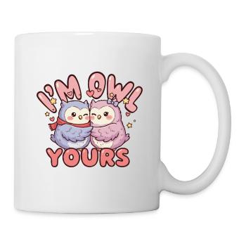Cuddly Owls Lovers - Mug - white - Right