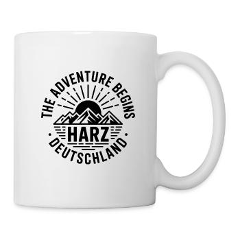Harz - The Adventure begins - Souvenir Design - Mug - white - Right